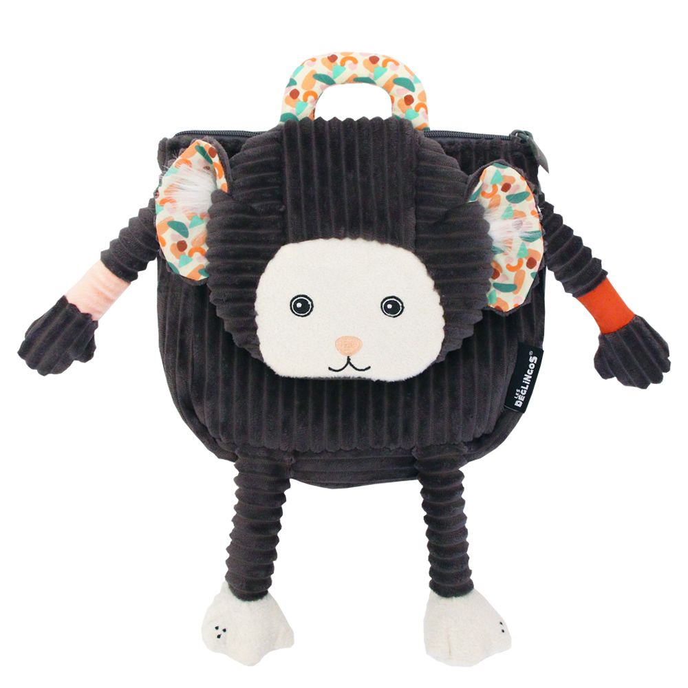 Sacs et cartables - Sac à dos en velours Crèche / Petite Section Muchachos le Lama - DEGLINGOS