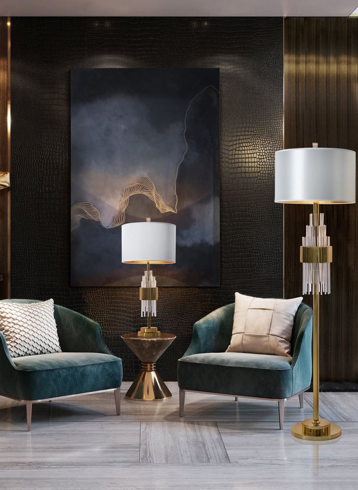 Floor lamps - Oriente Gold | Floor lamp - K-LIGHTING BY CANDIBAMBU