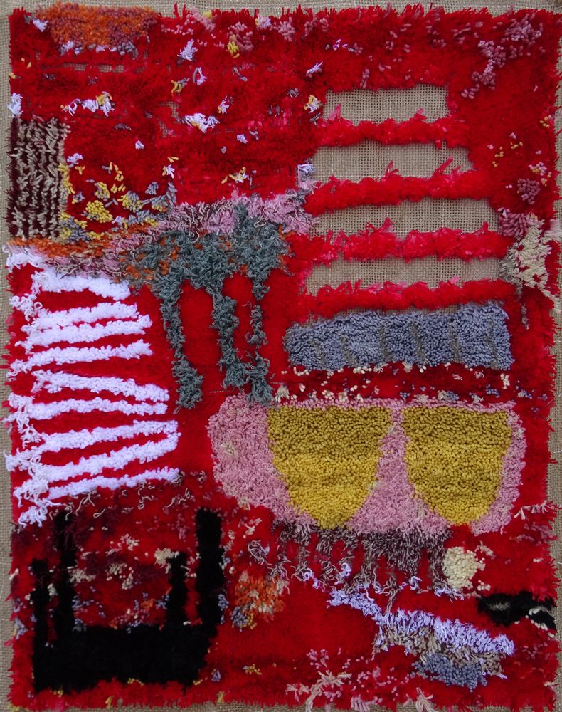 Tapis - Trees, mountains and a trip (tapis mural – 201)                 - SARA PEREIRA ATELIER