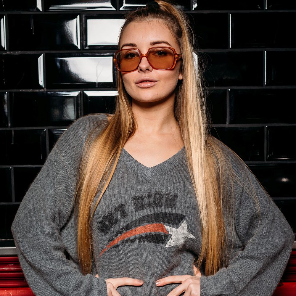 Apparel - GET HIGH SWEATER - FABULOUS ISLAND LTD