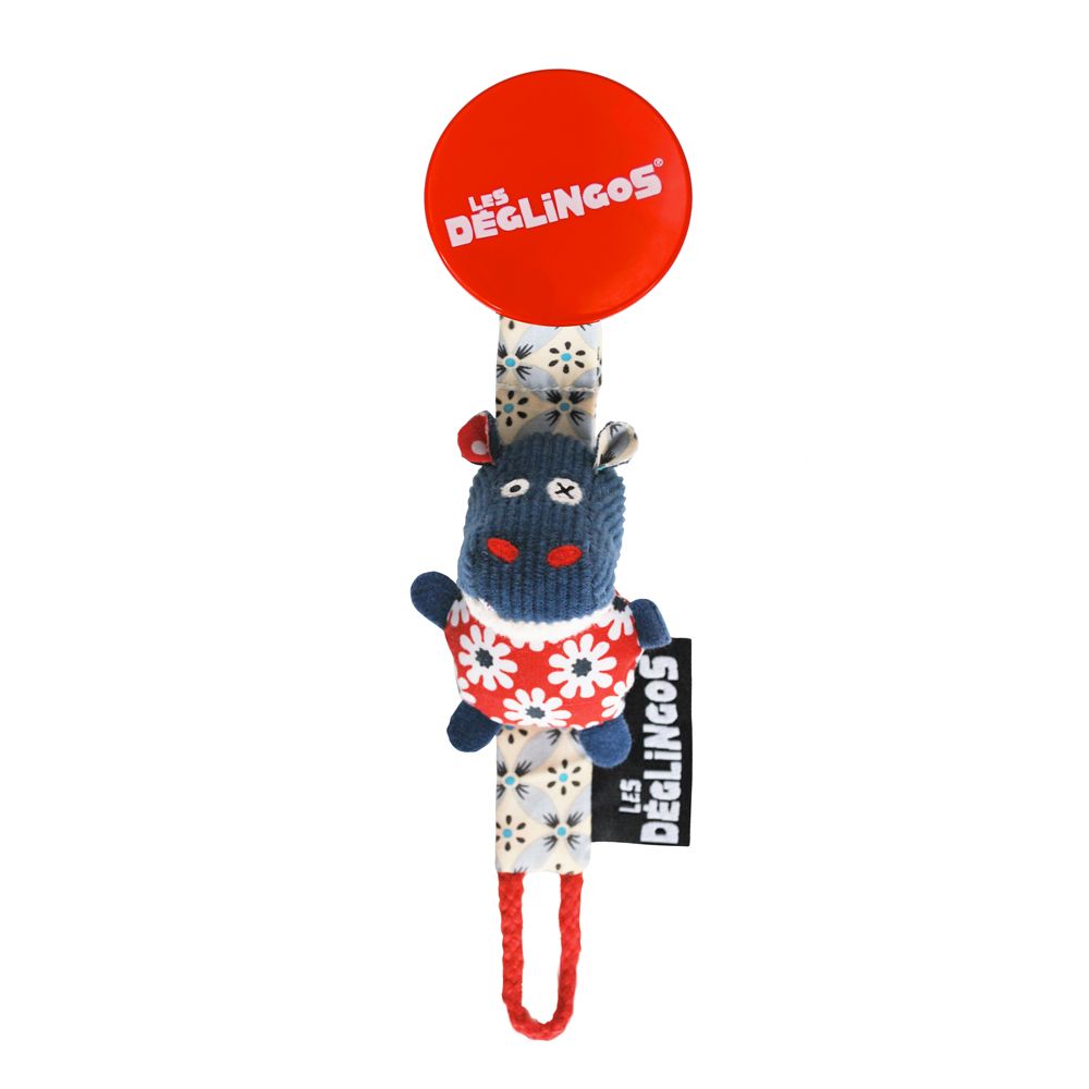 Accessoires pour puériculture - Accroche Sucette Jelekros le Lion - DEGLINGOS