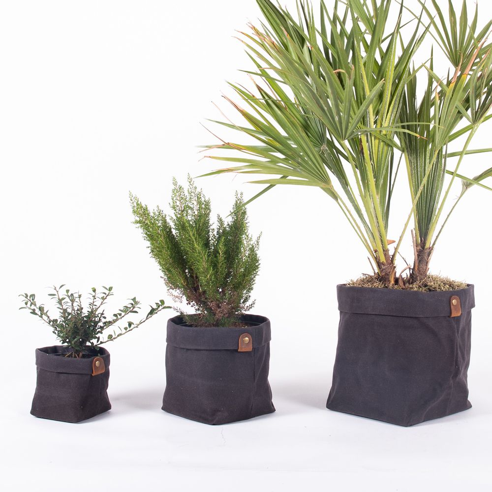 Shopping baskets - Set of 3 planter pots - ALASKAN MAKER