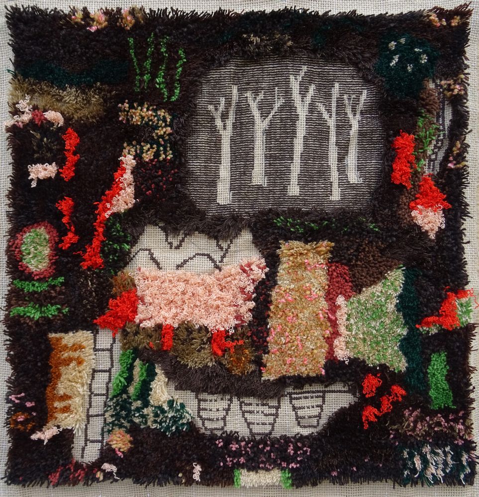 Tapis - Luc trees (tapis mural – 202) - SARA PEREIRA ATELIER