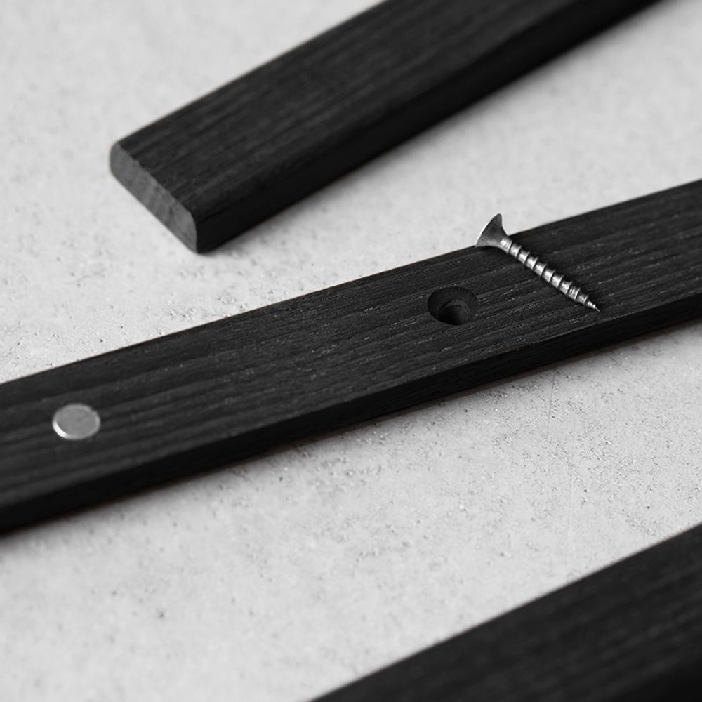 Cadres - 2 In 1 Magnetic Frames - Ash Black - CHICURA COPENHAGEN