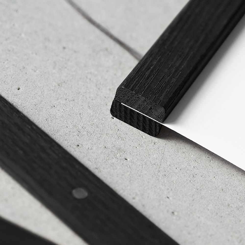 Cadres - 2 In 1 Magnetic Frames - Ash Black - CHICURA COPENHAGEN