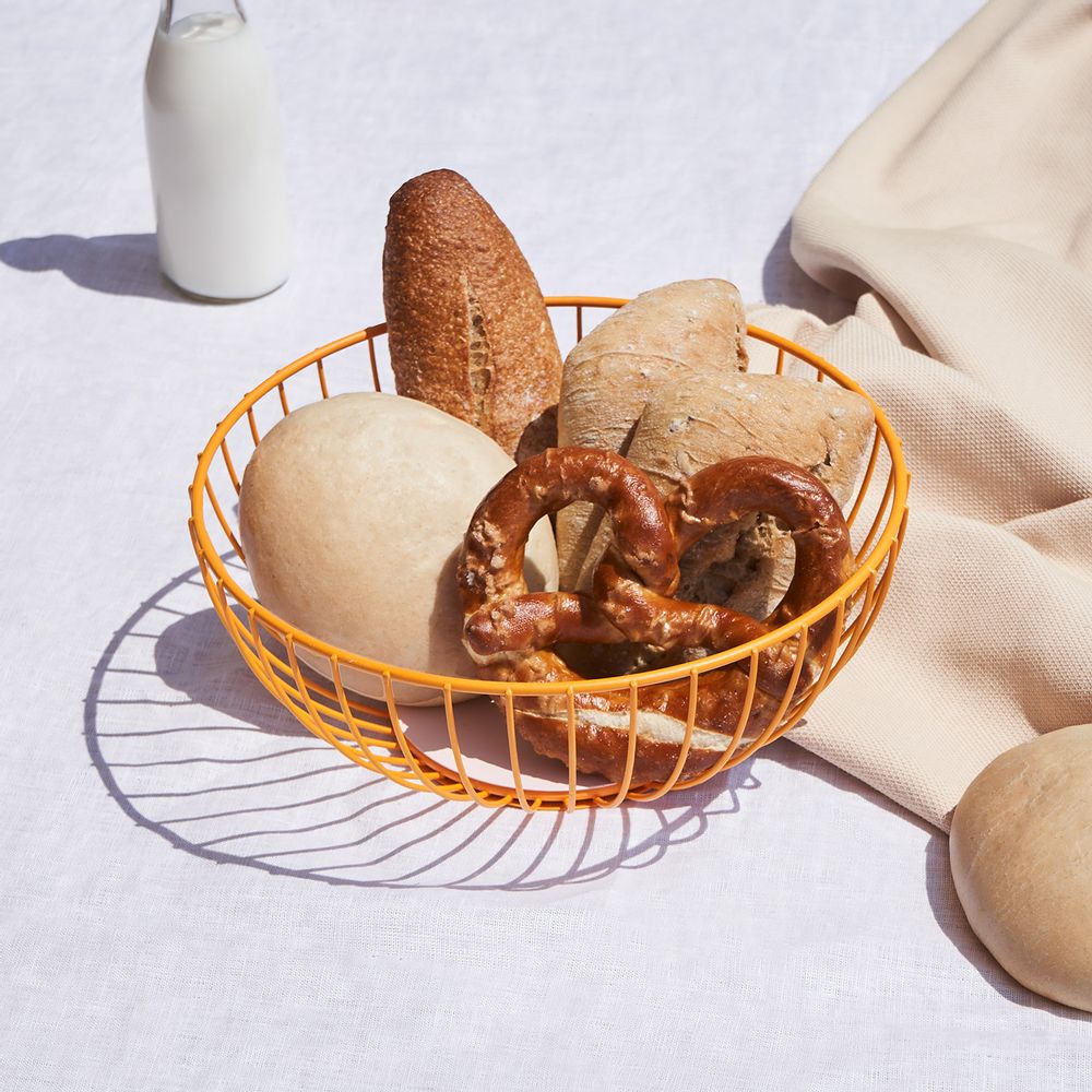 Plats et saladiers - Panier en fil Iris - OCTAEVO