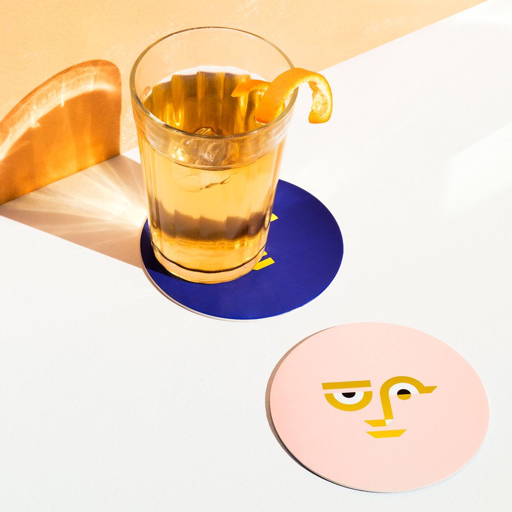 Objets design - Sous-verres (Double face) - OCTAEVO