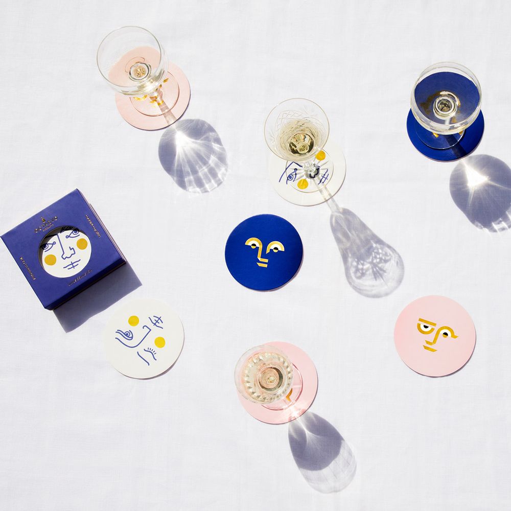 Objets design - Sous-verres (Double face) - OCTAEVO