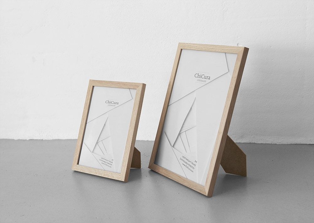 Frames - Wooden Frame - Black - CHICURA COPENHAGEN