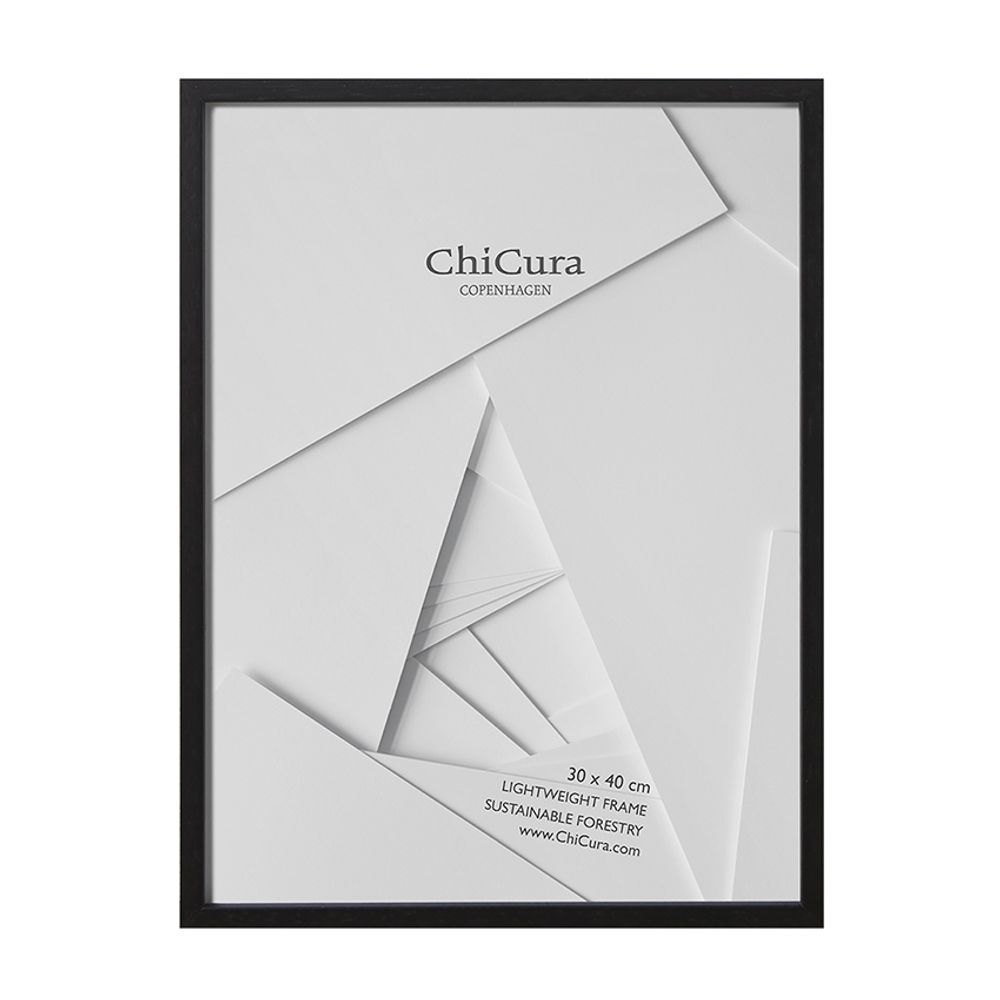 Frames - Wooden Frame - Black - CHICURA COPENHAGEN