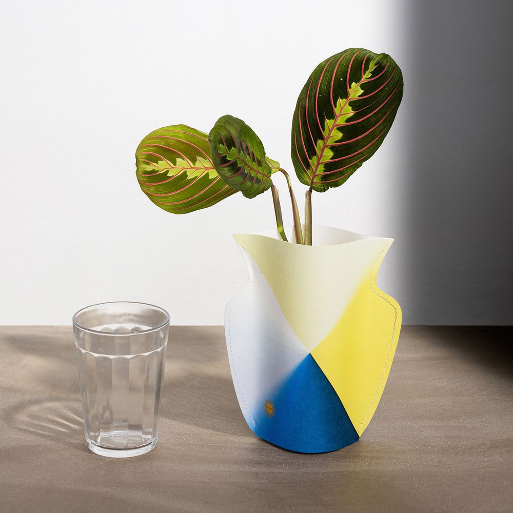 Cadeaux - Mini vase en papier - OCTAEVO