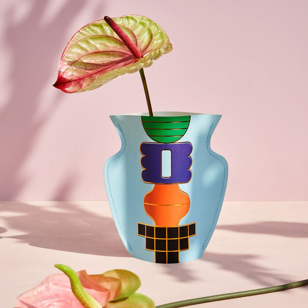 Cadeaux - Mini vase en papier - OCTAEVO