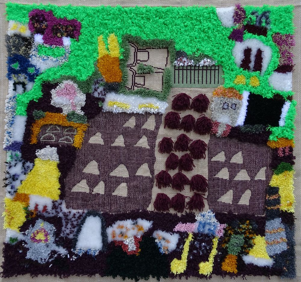 Decorative objects - Village (wall rug – 216) - SARA PEREIRA ATELIER