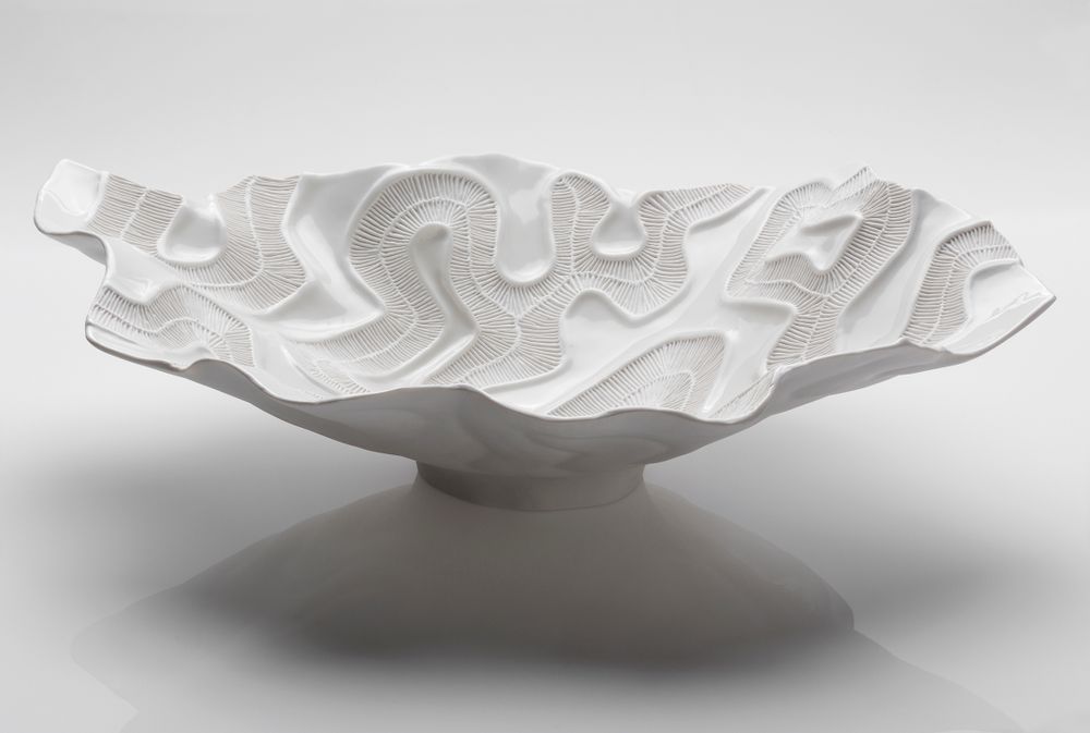 Pièces uniques - OPEN SEA Centre de table blanc - FOS