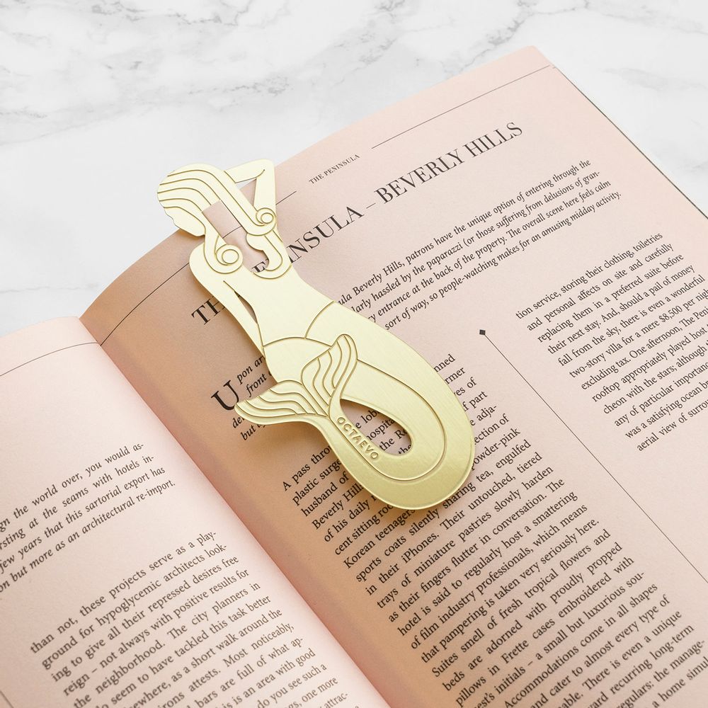 Gifts - Brass Bookmarks - OCTAEVO