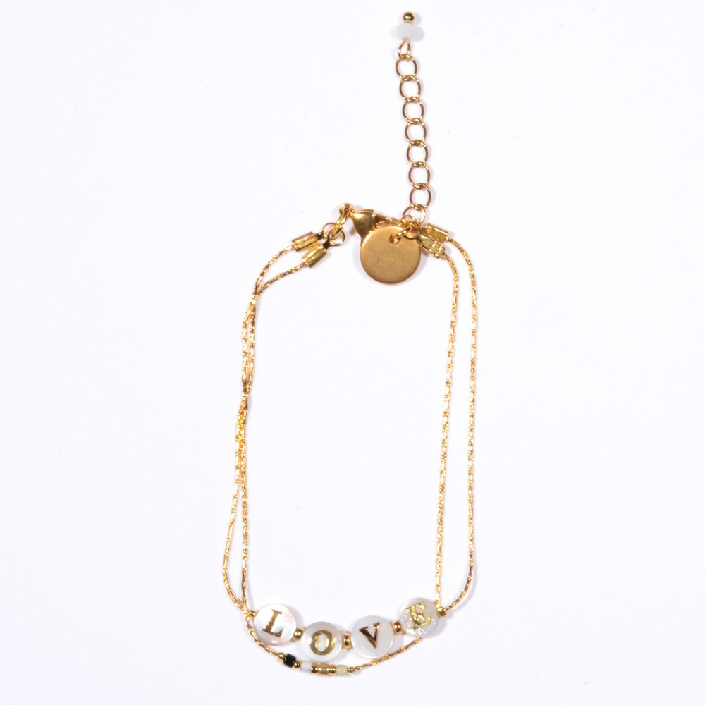 Jewelry - Double bracelet Love - LITCHI