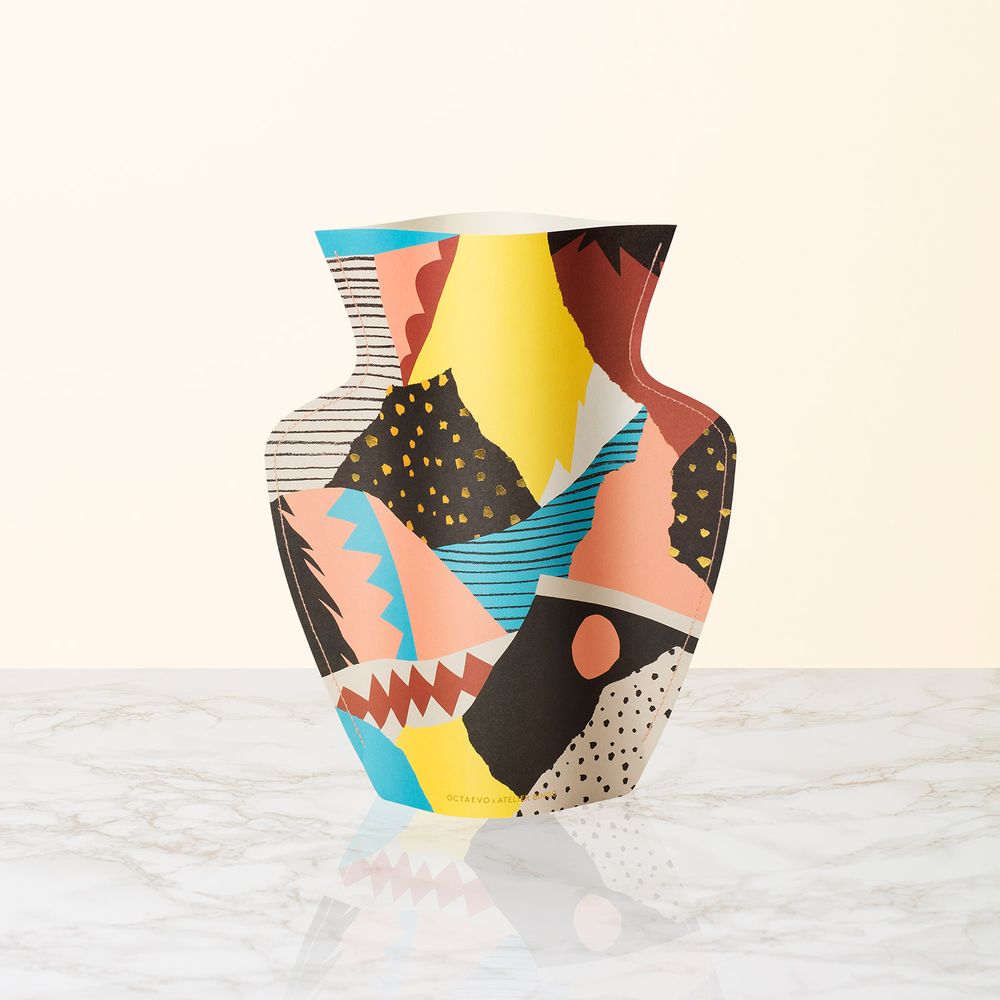 Floral decoration - Atelier Bingo Paper Vases - OCTAEVO