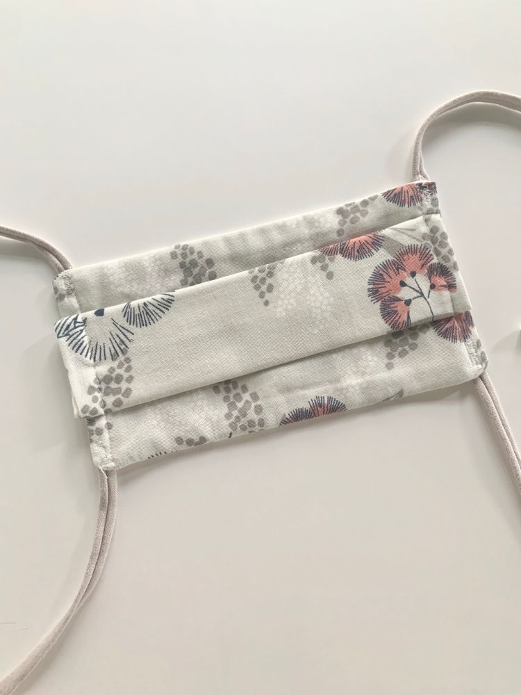 Foulards et écharpes - Masque en tissu norme Afnor Adulte modèle japonais gris - LES LOVERS DECO