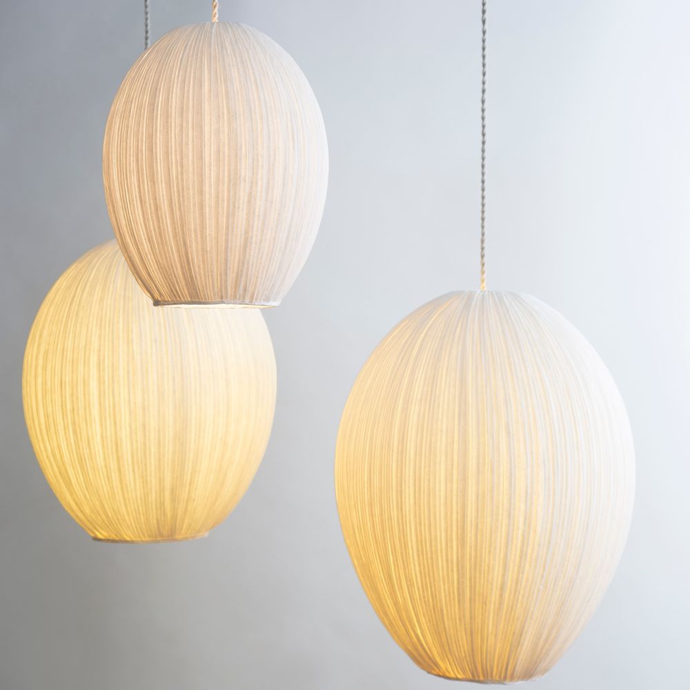 Hanging lights - "Graine", light fixture - PAPIER À ÊTRES
