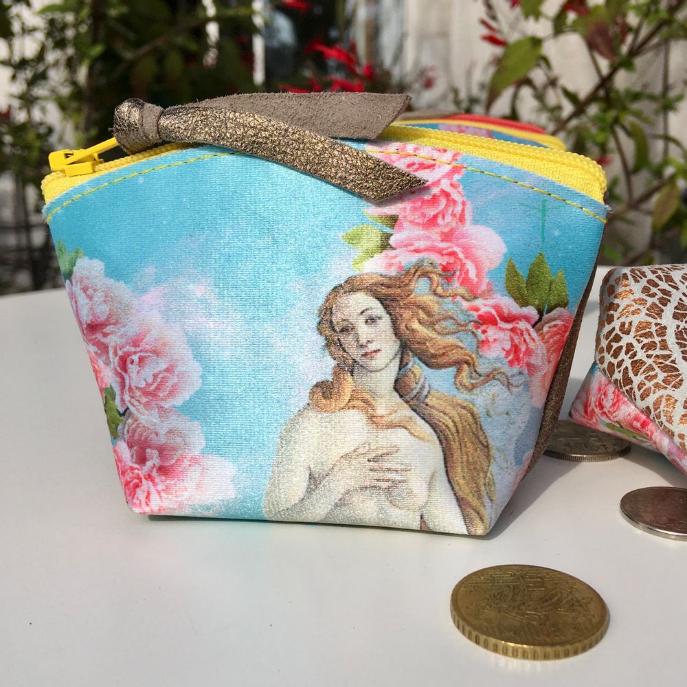 Petite maroquinerie - Porte Monnaie Talisman Aphrodite - EMILIE SAUZET - INSPIRATIONS