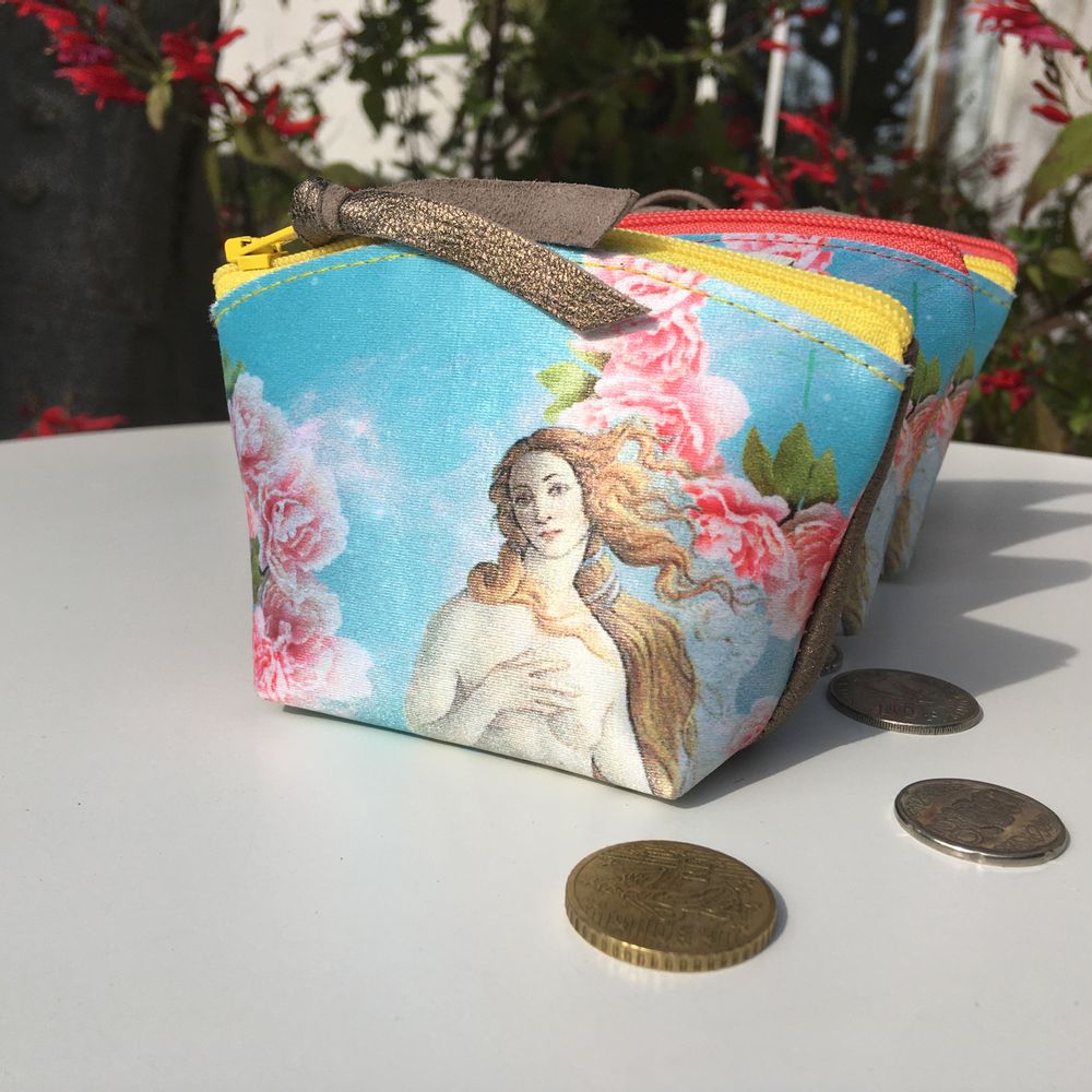 Petite maroquinerie - Porte Monnaie Talisman Aphrodite - EMILIE SAUZET - INSPIRATIONS