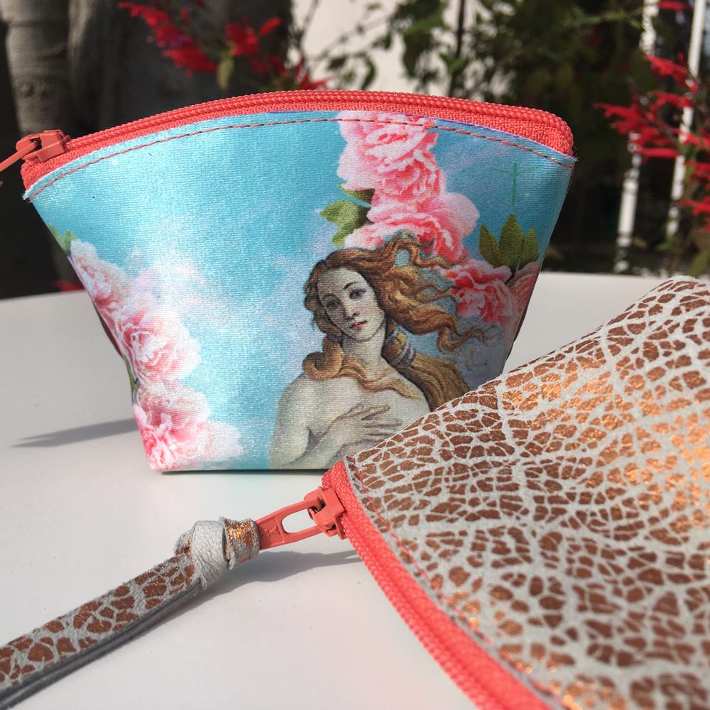 Petite maroquinerie - Porte Monnaie Talisman Aphrodite - EMILIE SAUZET - INSPIRATIONS