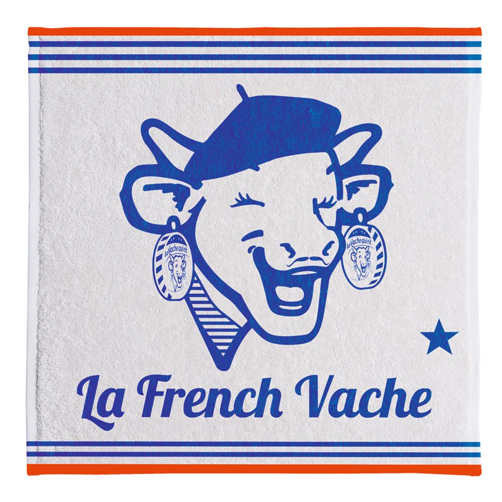 Kitchen linens - La Vache qui Rit - French Vache / Terry square - COUCKE