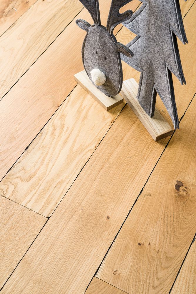 Parquets - Plancher d’autrefois : PA 78 - huilé arêtes noires - CHÊNE DE L'EST