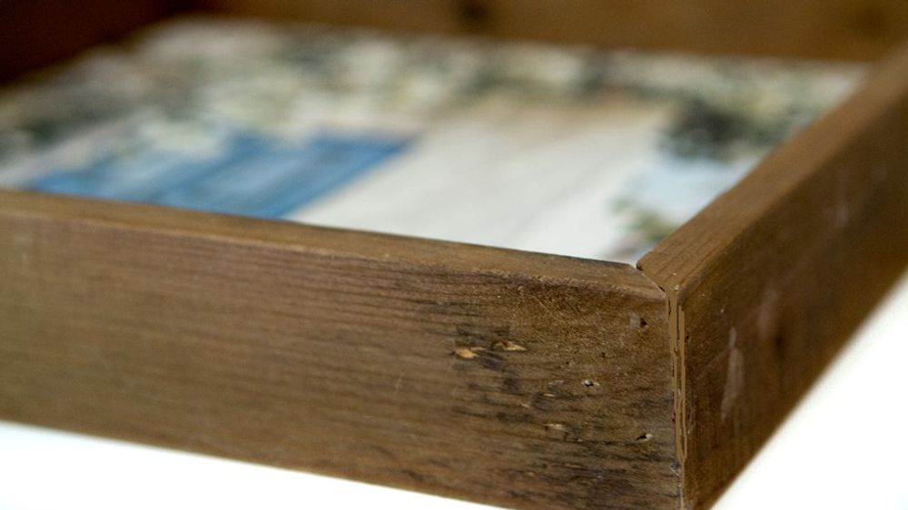 Objets design - Plateau en bois Lanscape - LIVING MEDITERANEO