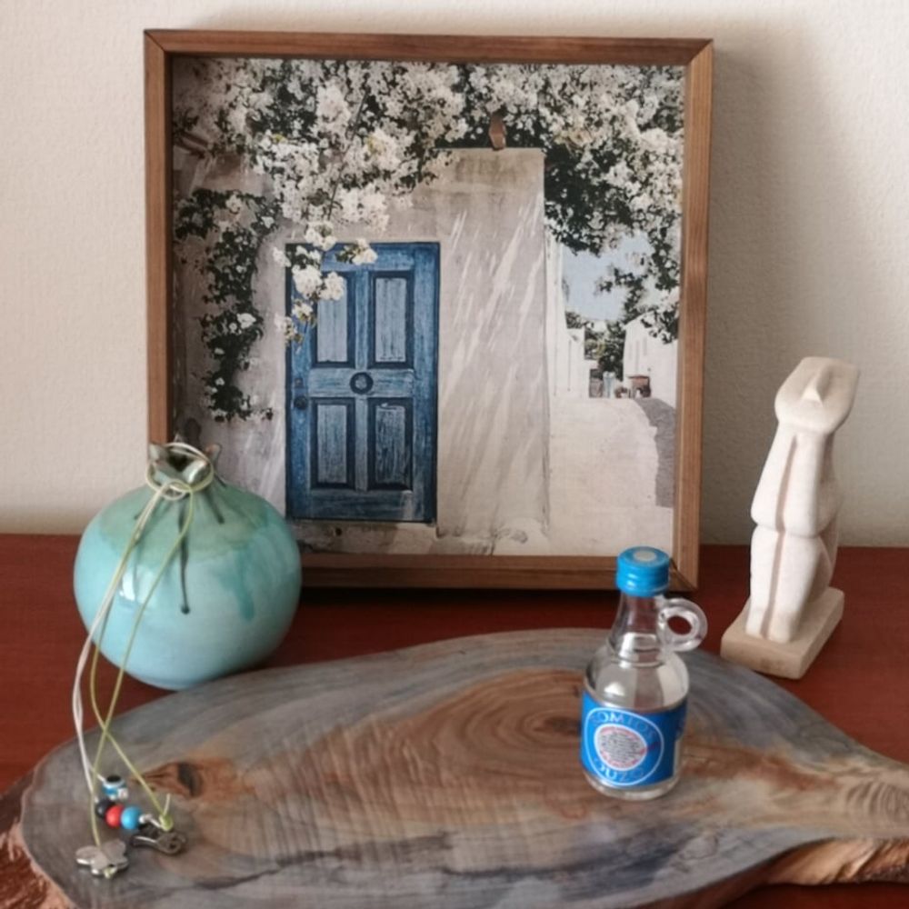 Objets design - Plateau en bois Lanscape - LIVING MEDITERANEO