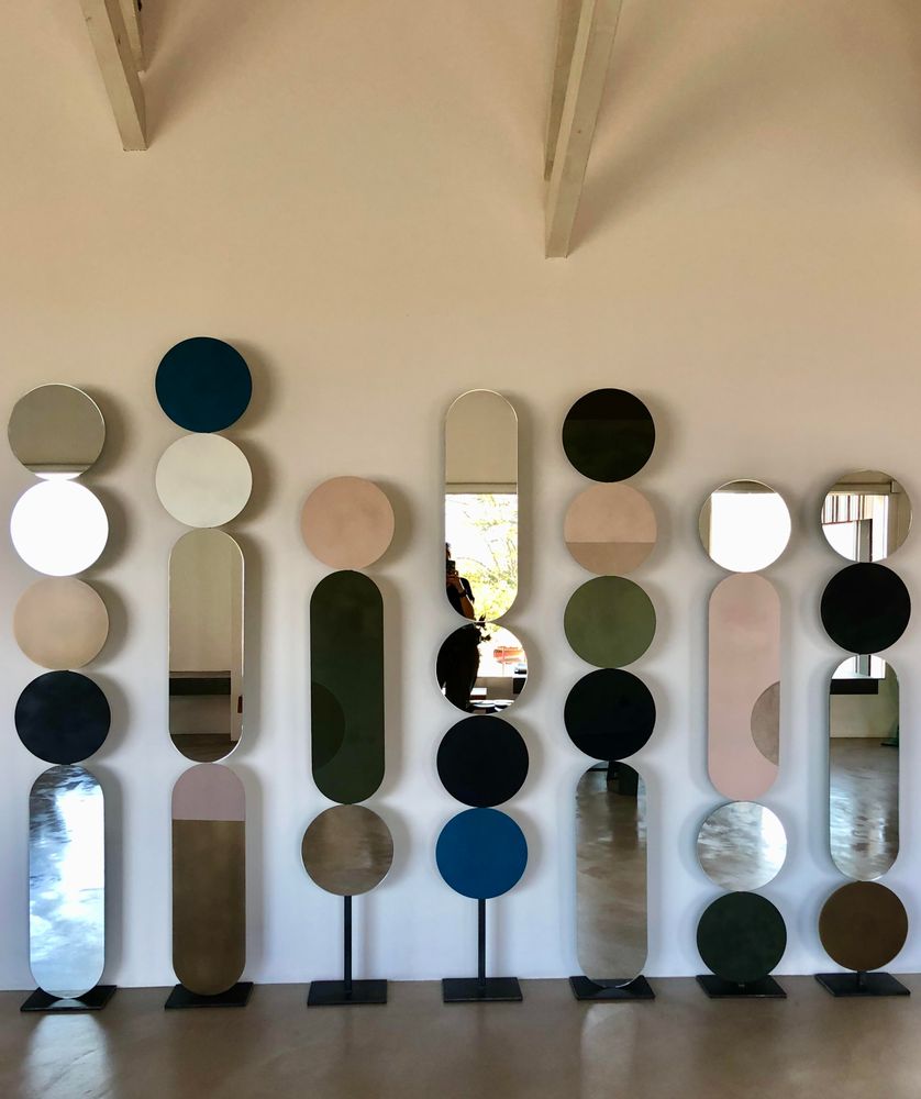 Miroirs - MIROIR SCULPTURE TOTEM - STUDIO SOL LECCIA