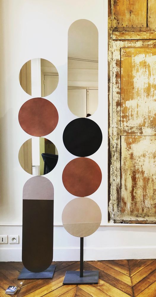Miroirs - MIROIR SCULPTURE TOTEM - STUDIO SOL LECCIA