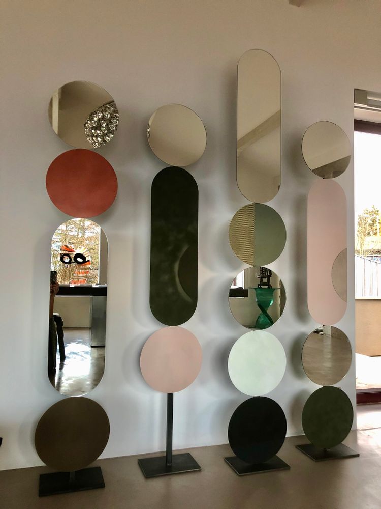 Mirrors - MIRROR SCULPTURE TOTEM - STUDIO SOL LECCIA