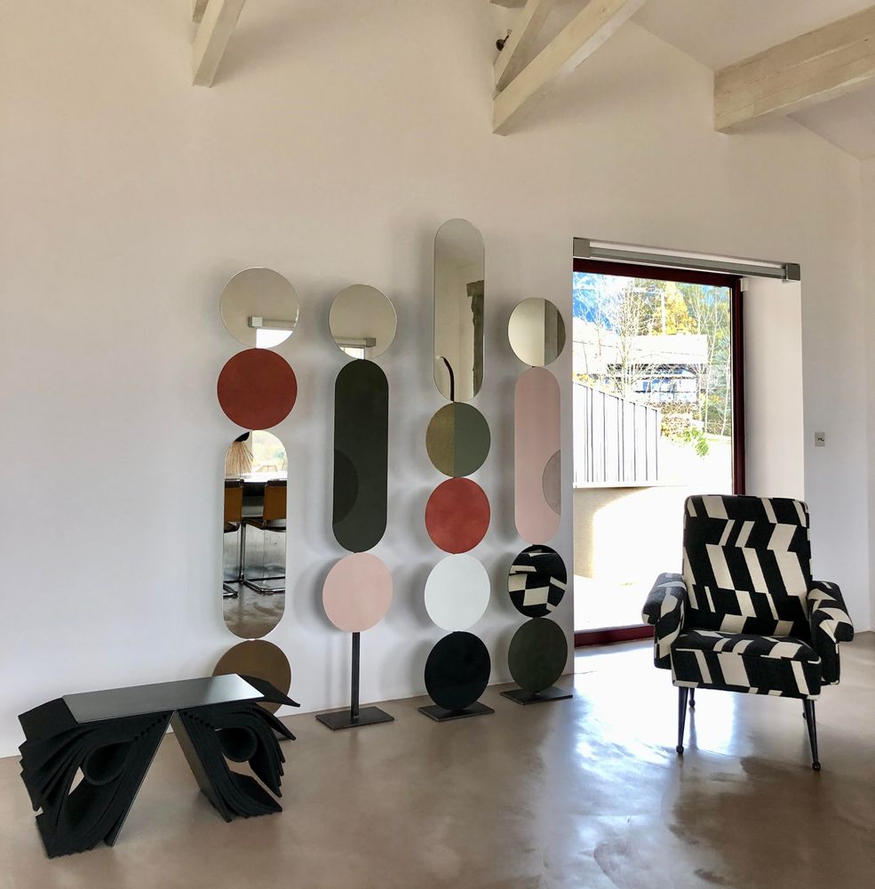 Miroirs - MIROIR SCULPTURE TOTEM - STUDIO SOL LECCIA