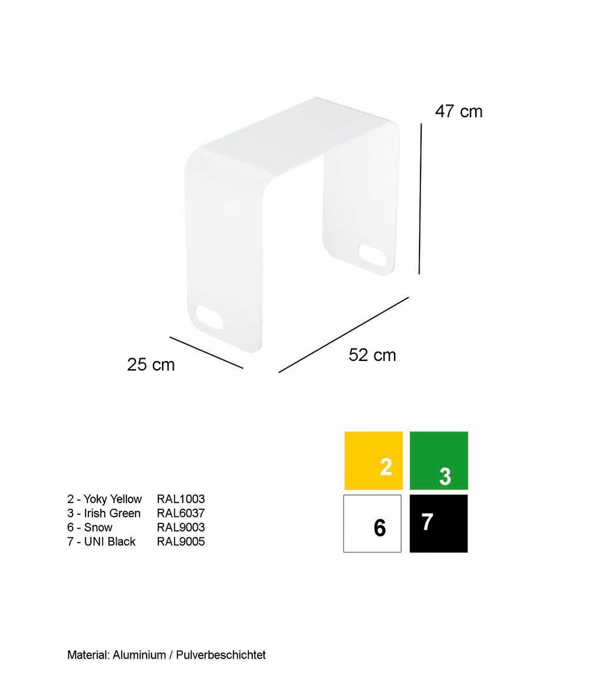 Tabourets - Table d'appoint minimal/ tabouret - TEBTON®