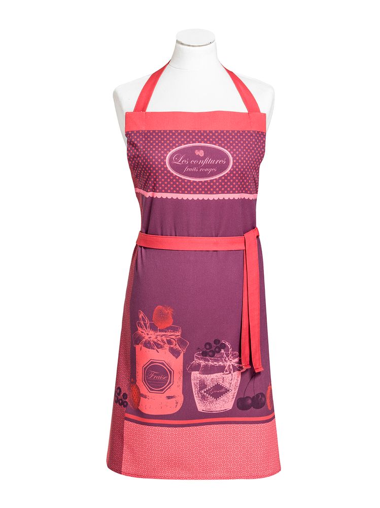 Linge d'office - Confiture Fruits Rouges / Tablier imprimé - COUCKE