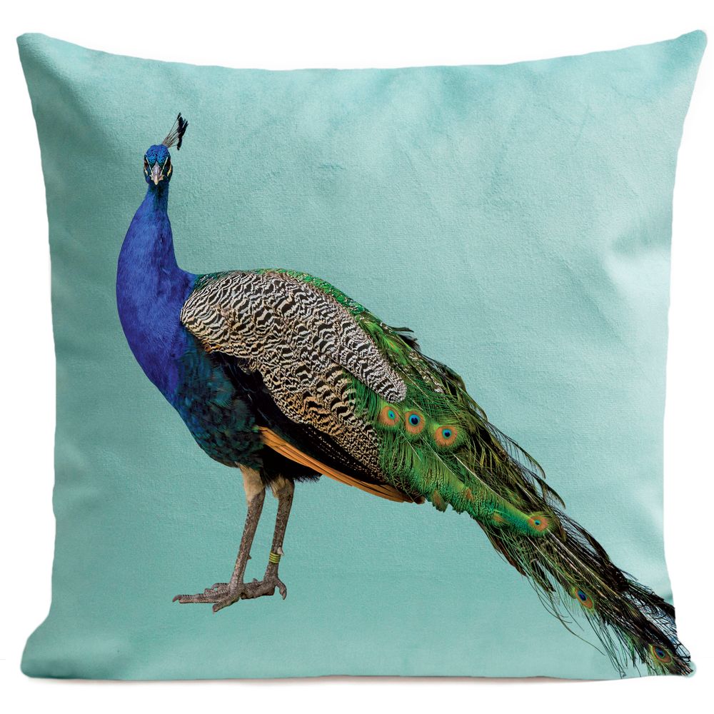 Fabric cushions - ROYAL PEACOCK Cushion 40*40 - ARTPILO