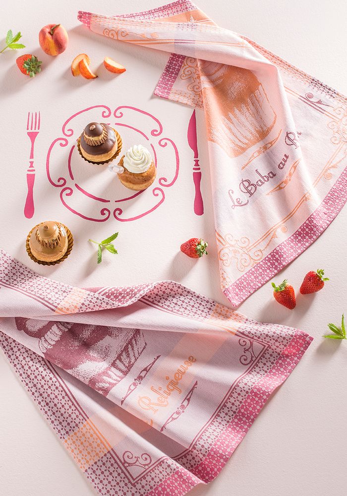 Torchons textile - Baba au Rhum / Torchon jacquard - COUCKE