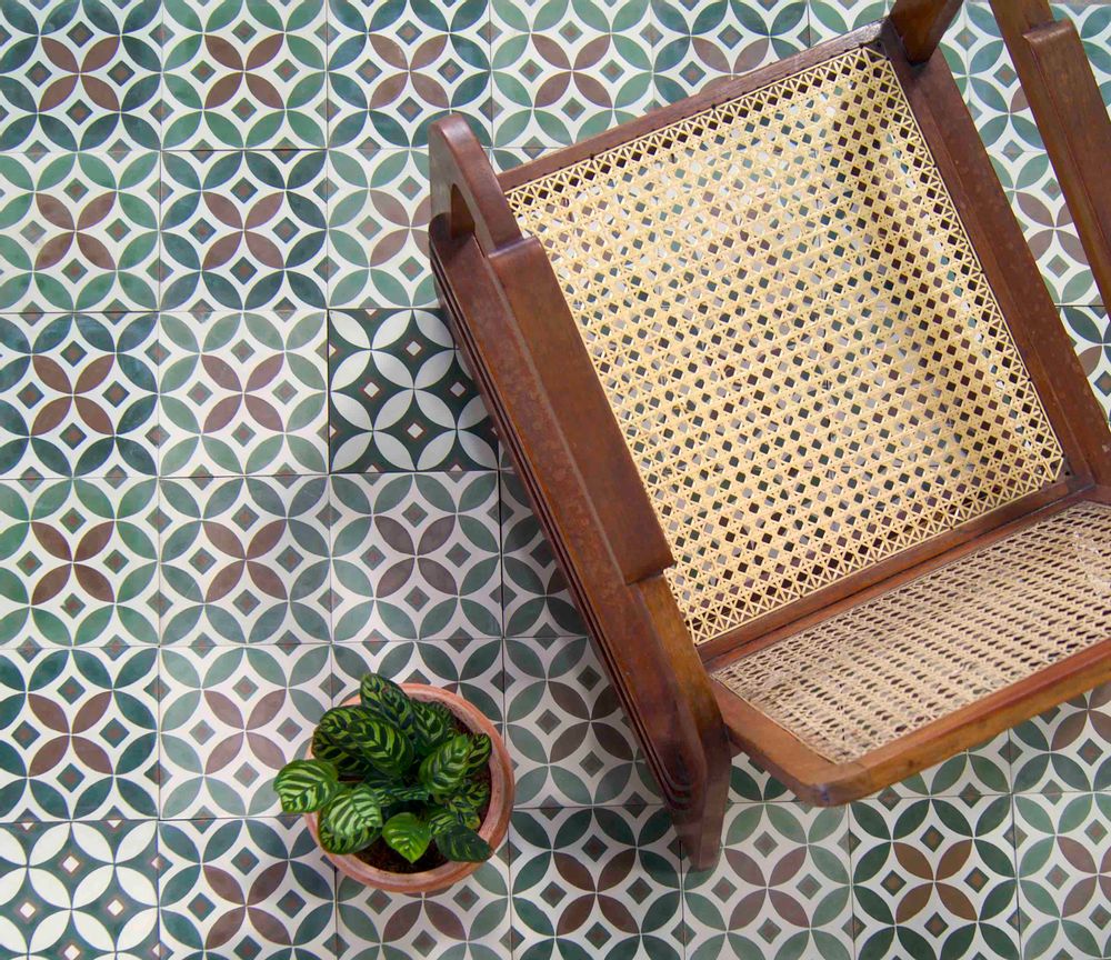 Carrelages et dallages - Carreaux de Ciment Hanthana - ILOT COLOMBO