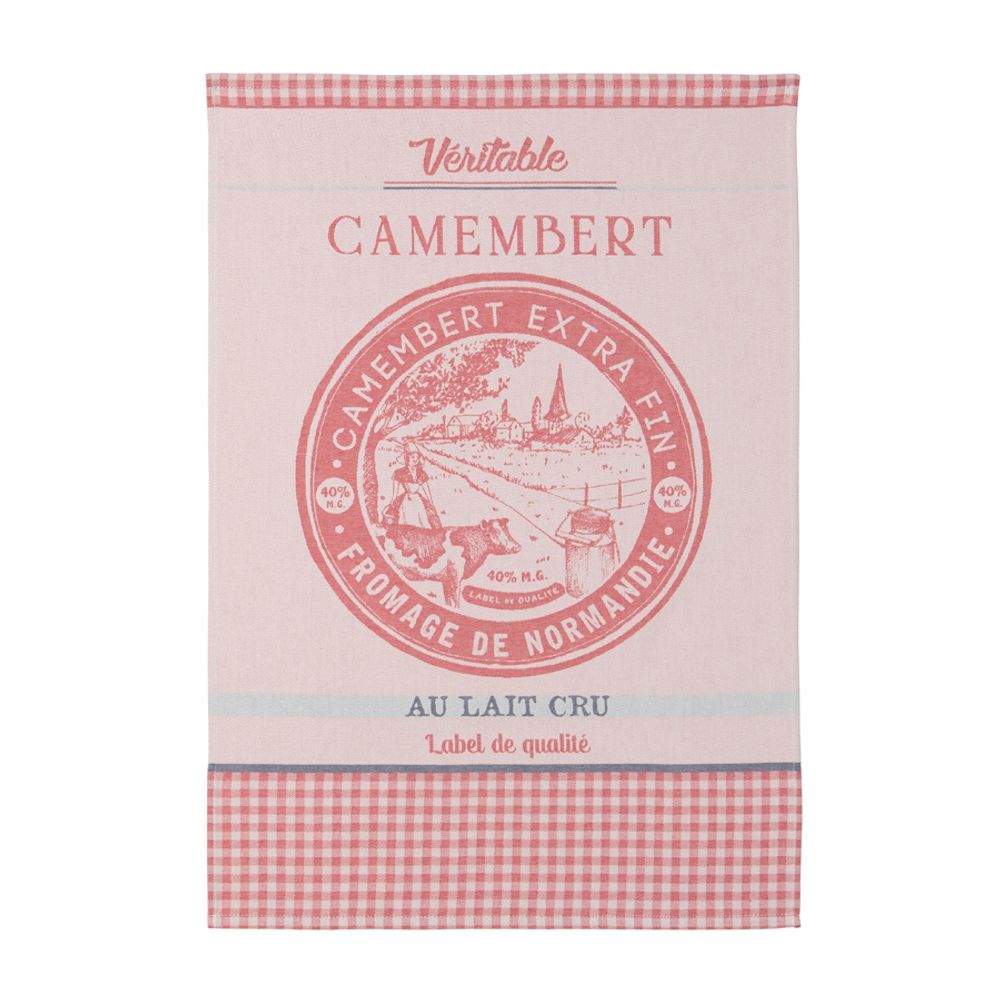 Tea towel - Véritable Camembert/Jacquard tea towel - COUCKE