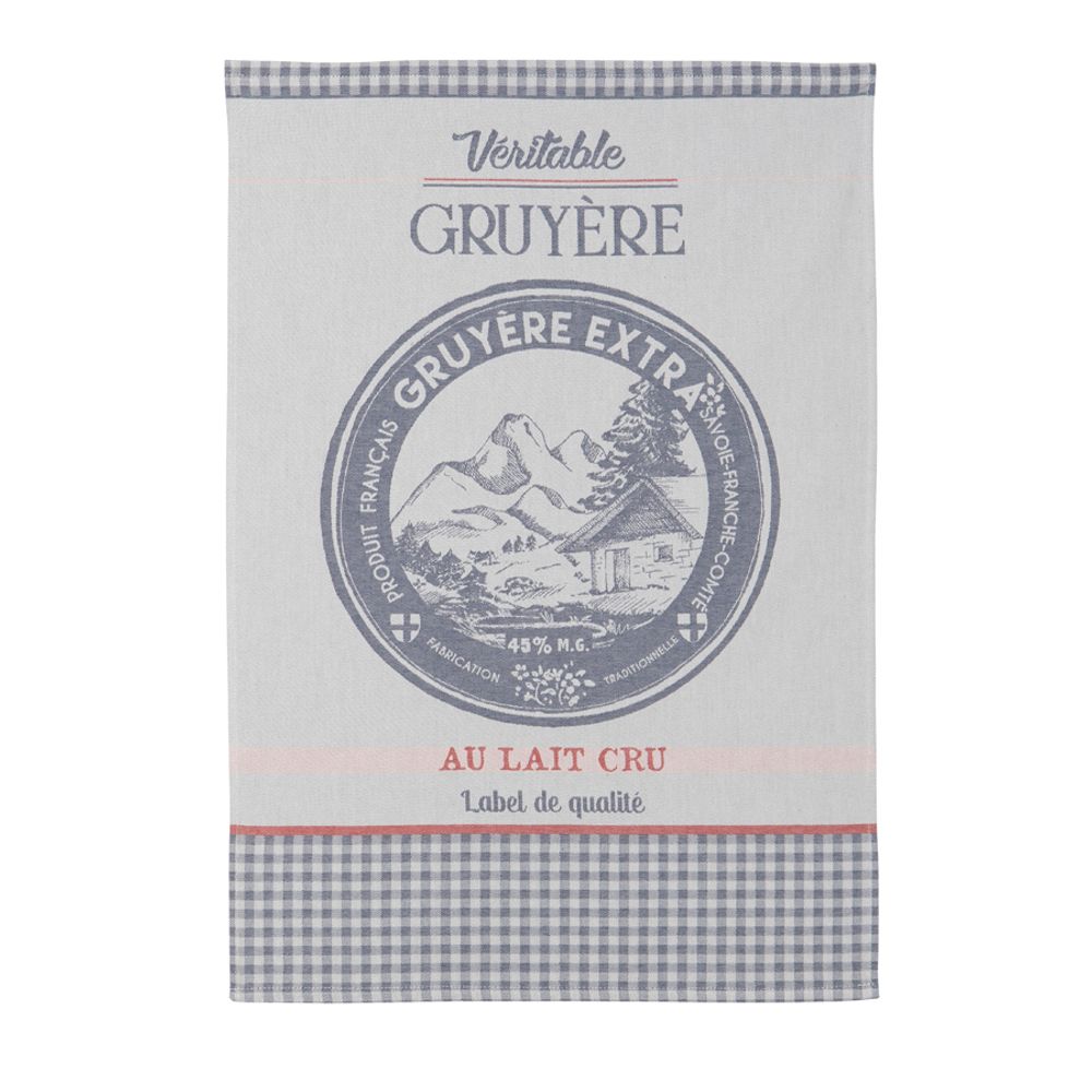 Torchons textile - Véritable Gruyère / Torchon jacquard - COUCKE