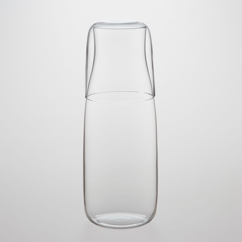 Carafes - Heat-resistant Water Pitcher with Cup Set 760 ml / 620 ml/ 380 ml - TG
