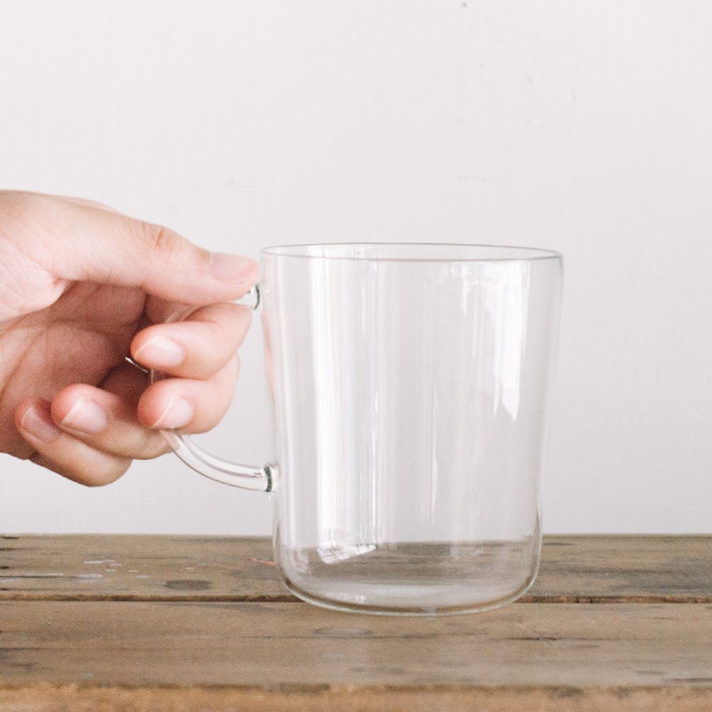 Mugs - Heat-resistant Glass Mug 360 ml/470 ml - TG