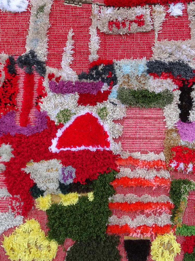 Decorative objects - Village tour (wall rug – 215) - SARA PEREIRA ATELIER