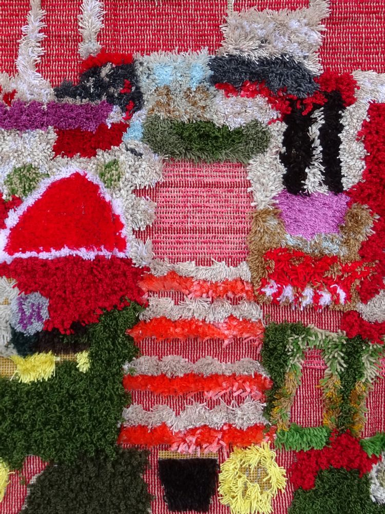 Decorative objects - Village tour (wall rug – 215) - SARA PEREIRA ATELIER