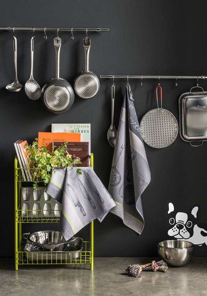 Tea towel - Au Menu / Tea towel - COUCKE