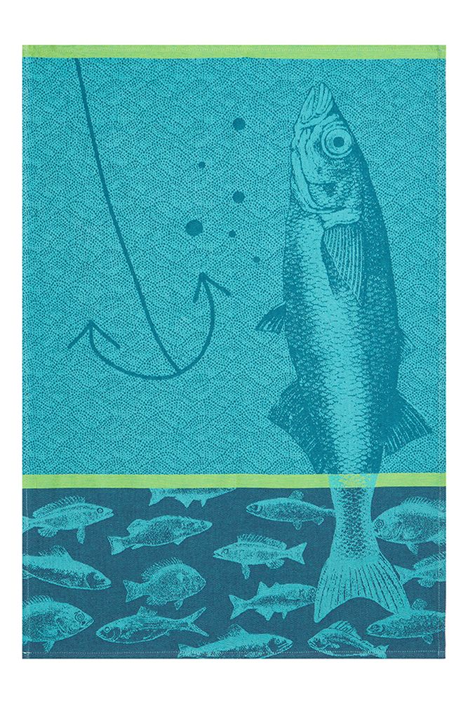 Tea towel - Poissons / Tea towel - COUCKE