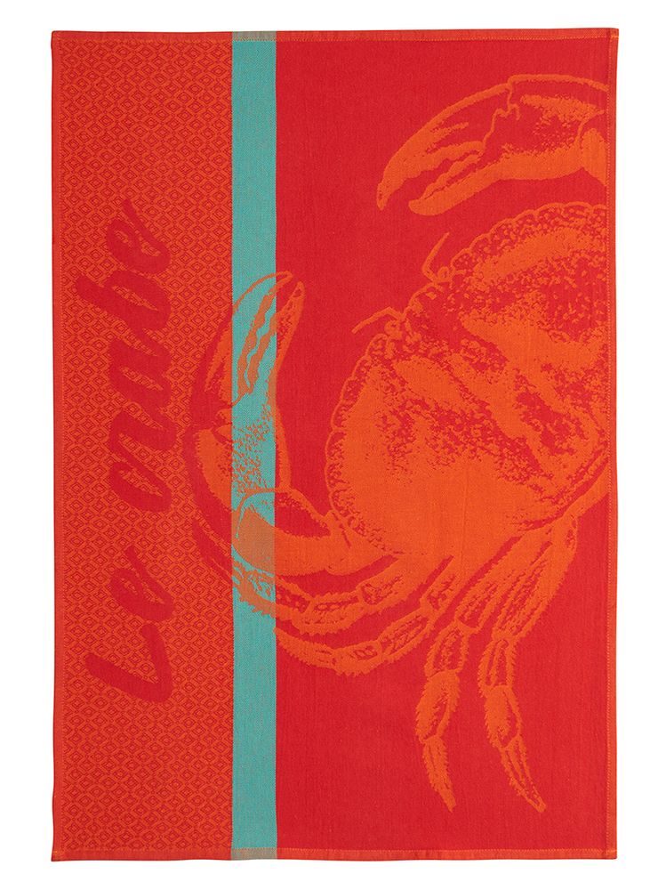 Tea towel - Crabe / Tea towel - COUCKE