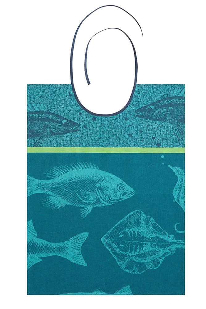 Linge d'office - Banc de Poissons / Bavoir - COUCKE
