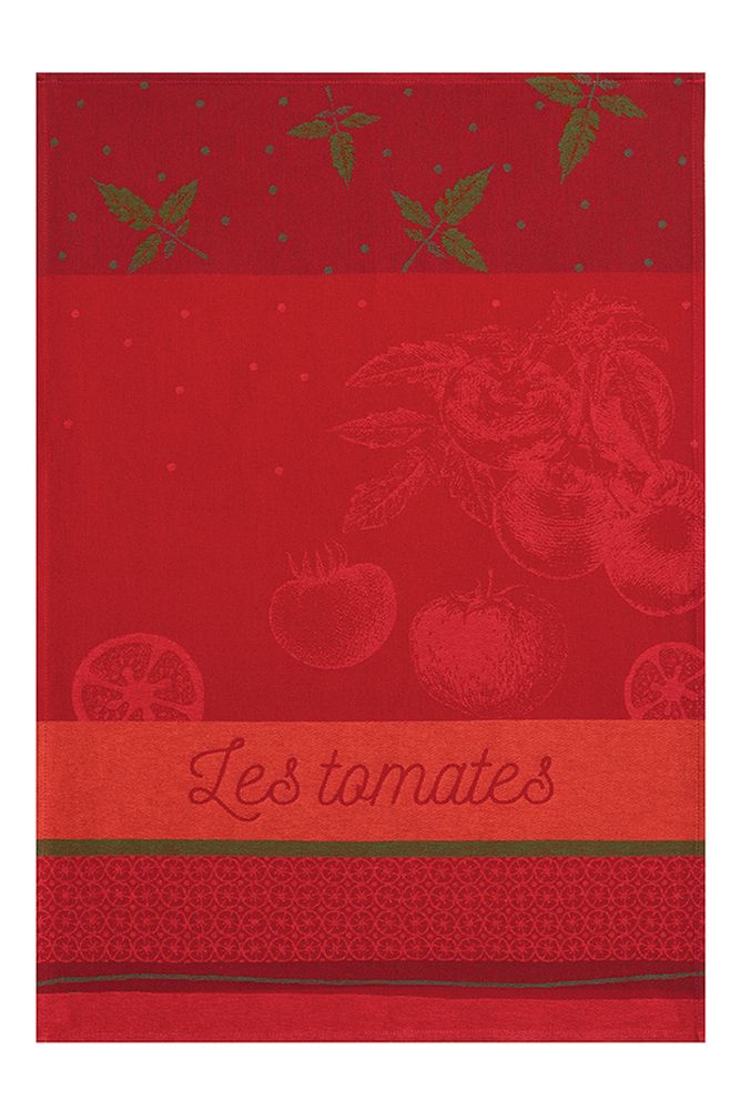 Torchons textile - Tomates du Potager / Torchon jacquard - COUCKE